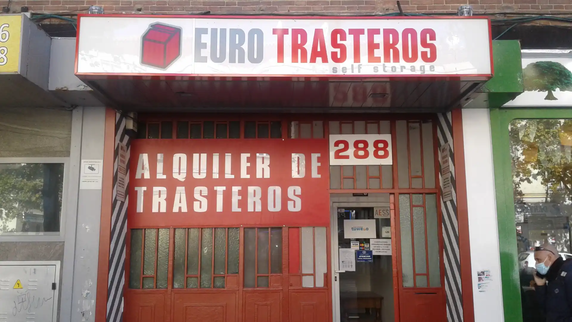 Storage room for rent in Madrid  with Alarm