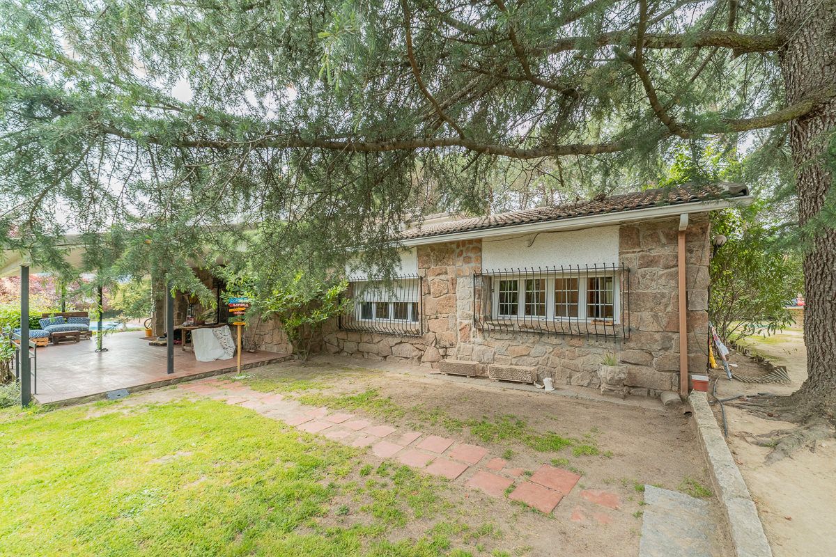 Garden of House or chalet for sale in Moralzarzal  with Air Conditioner, Private garden and Storage room