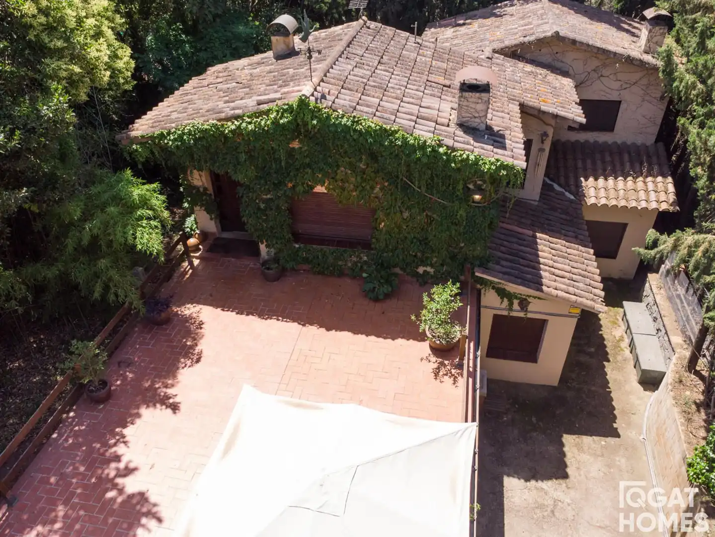 Jardín de Casa o chalet en venta en Sant Cugat del Vallès con Aire acondicionado, Calefacción y Terraza
