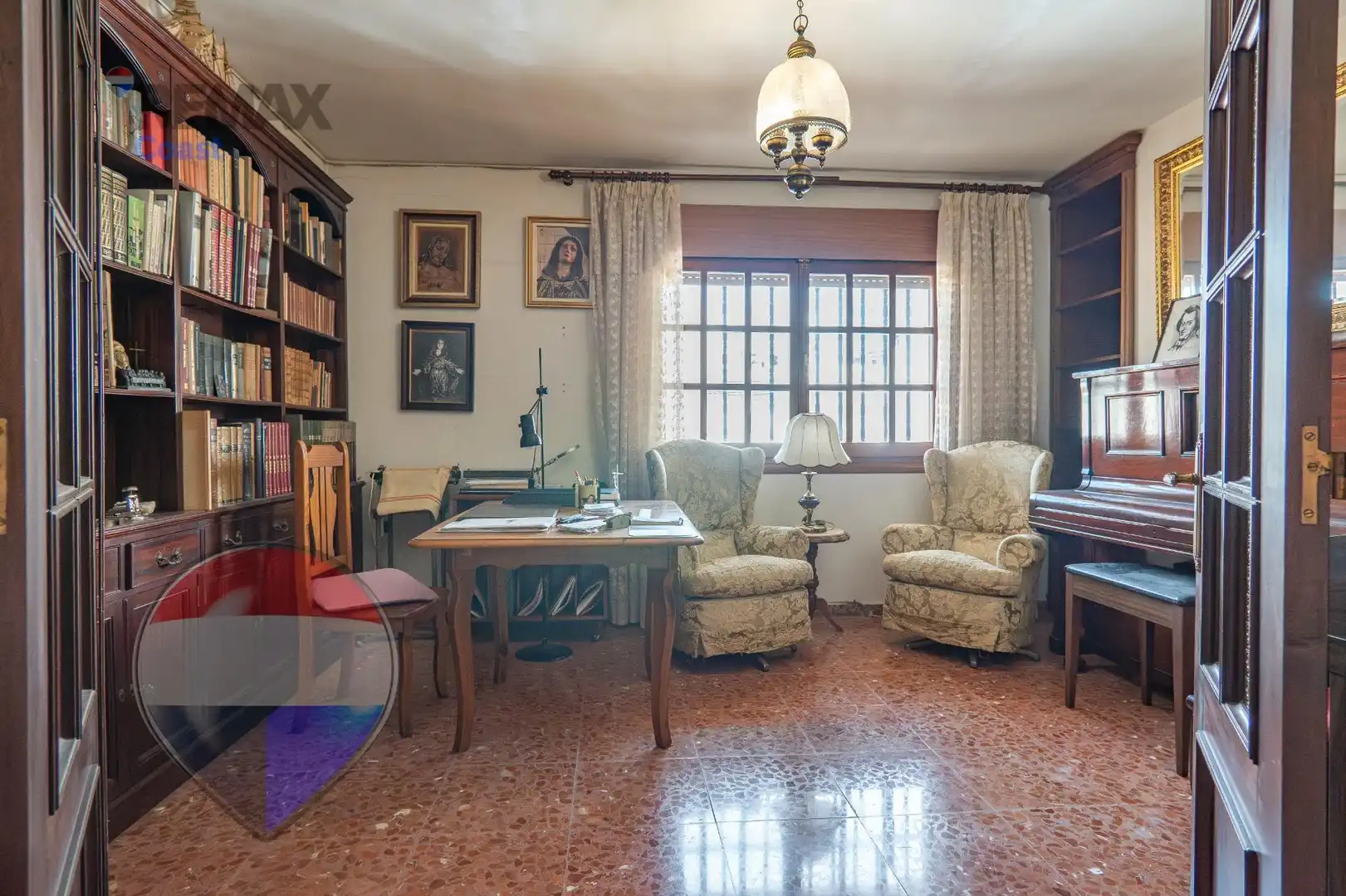 Sala de estar de Casa o chalet en venta en Málaga con Aire acondicionado, Calefacción y Jardín privado