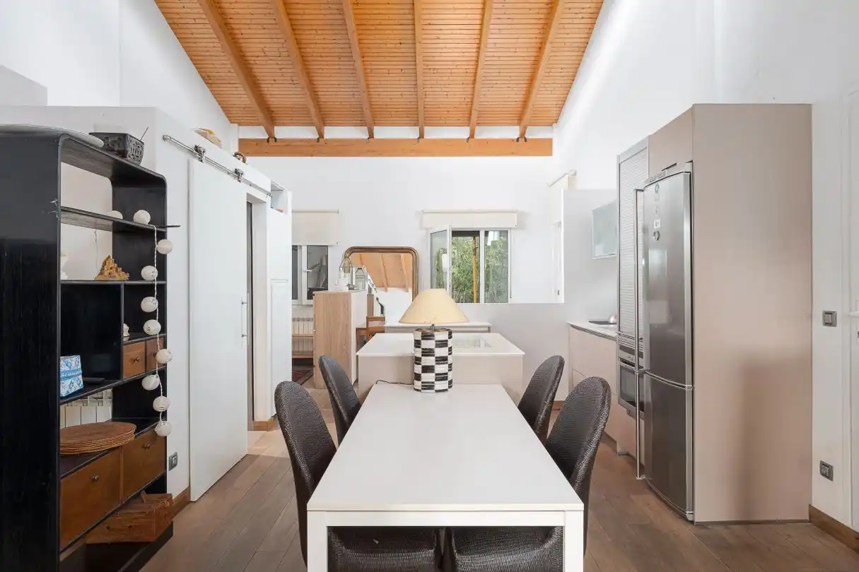 Küche von Wohnung zum Verkauf in Hondarribia mit Heizung, Privatgarten und Terrasse