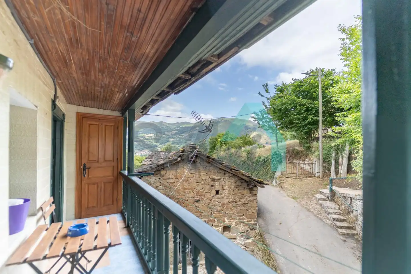 Exterior view of Houses for sale in Aller  with Heating, Private garden and Terrace