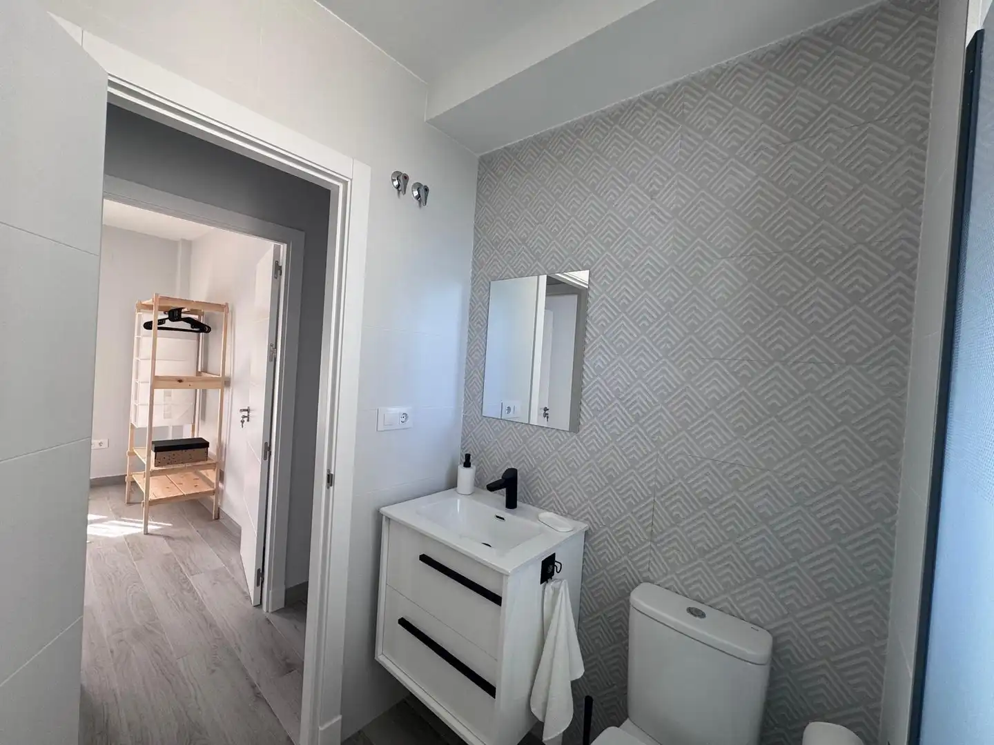 Badezimmer von Wohnung zur Miete in Jerez de la Frontera mit Terrasse und Möbliert
