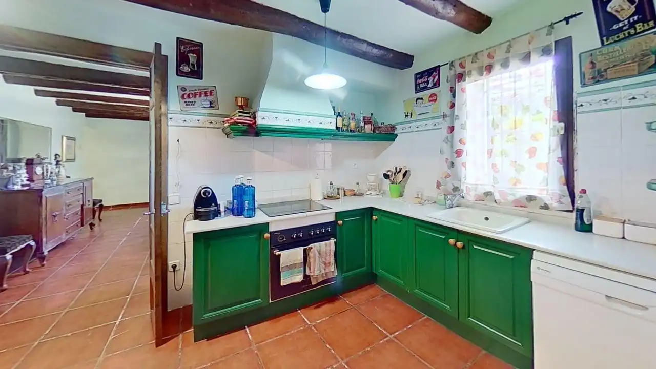 Küche von Country house zum Verkauf in Mollerussa mit Klimaanlage, Heizung und Privatgarten