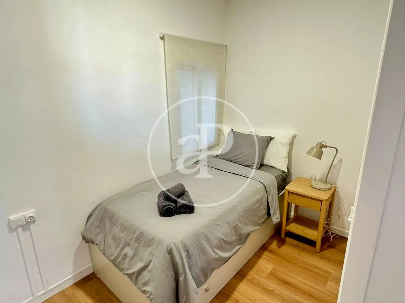 Bedroom of Flat for rent in Barcelona  with Air Conditioner, Heating and Furnished