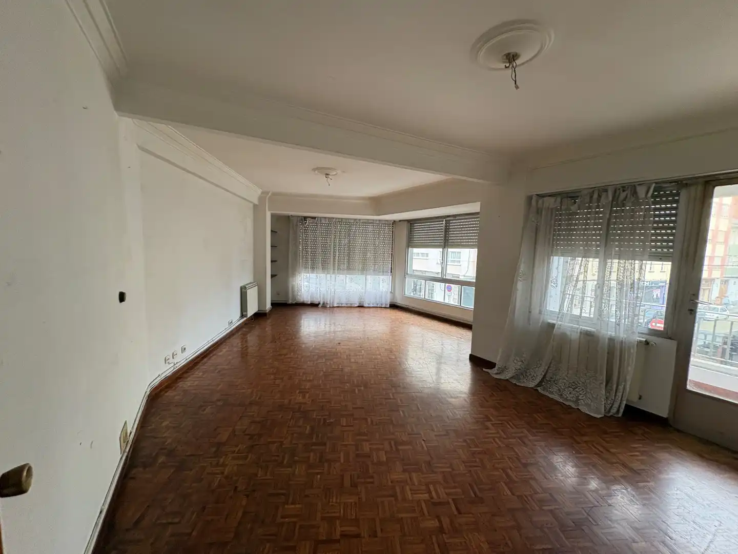 Living room of Flat for sale in Ferrol  with Heating and Balcony
