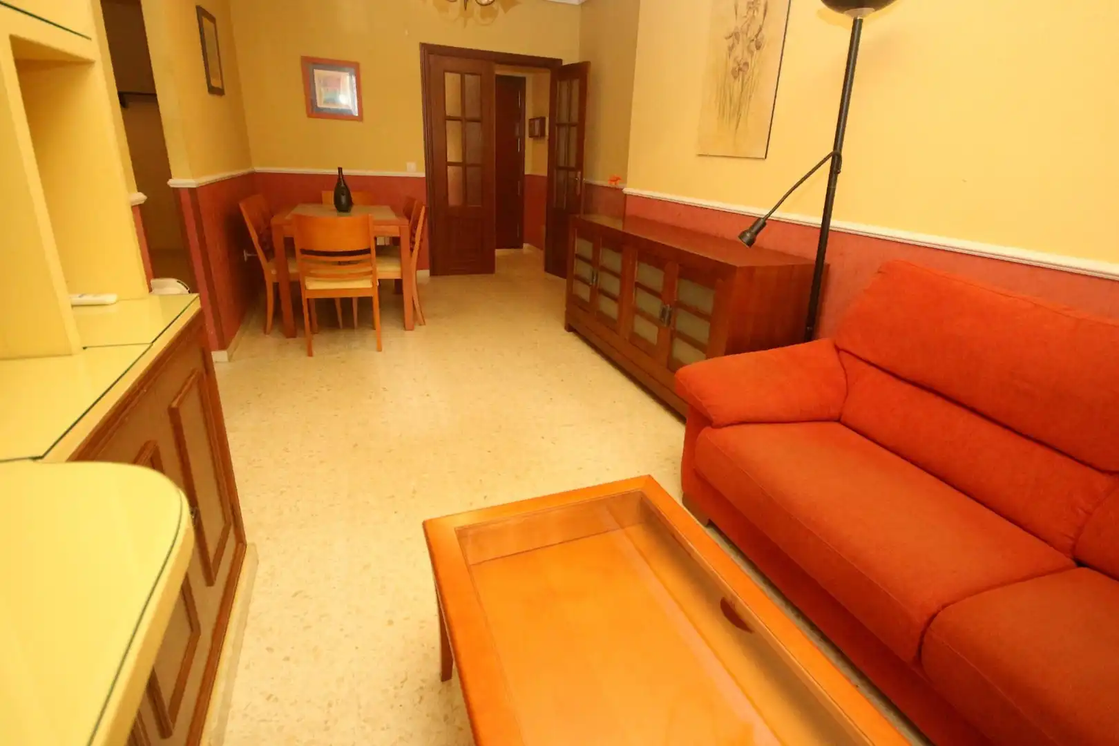 Sala de estar de Piso en venta en Badajoz con Aire acondicionado y Calefacción