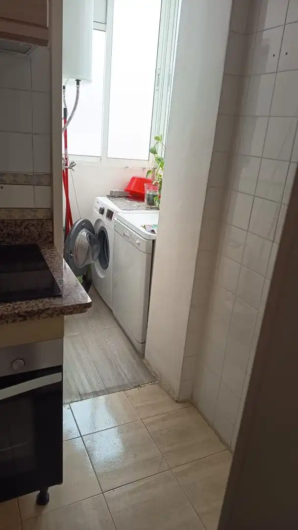 Küche von Wohnung zum Verkauf in Castilleja de la Cuesta mit Klimaanlage, Heizung und Balkon