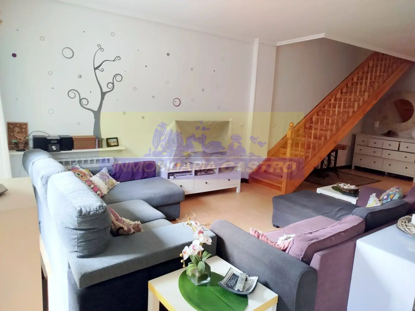Living room of Detached homes for rent in Castro-Urdiales  with Heating, Terrace and Furnished