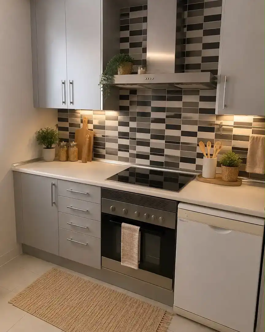 Küche von Wohnung zur Miete in Brunete mit Balkon