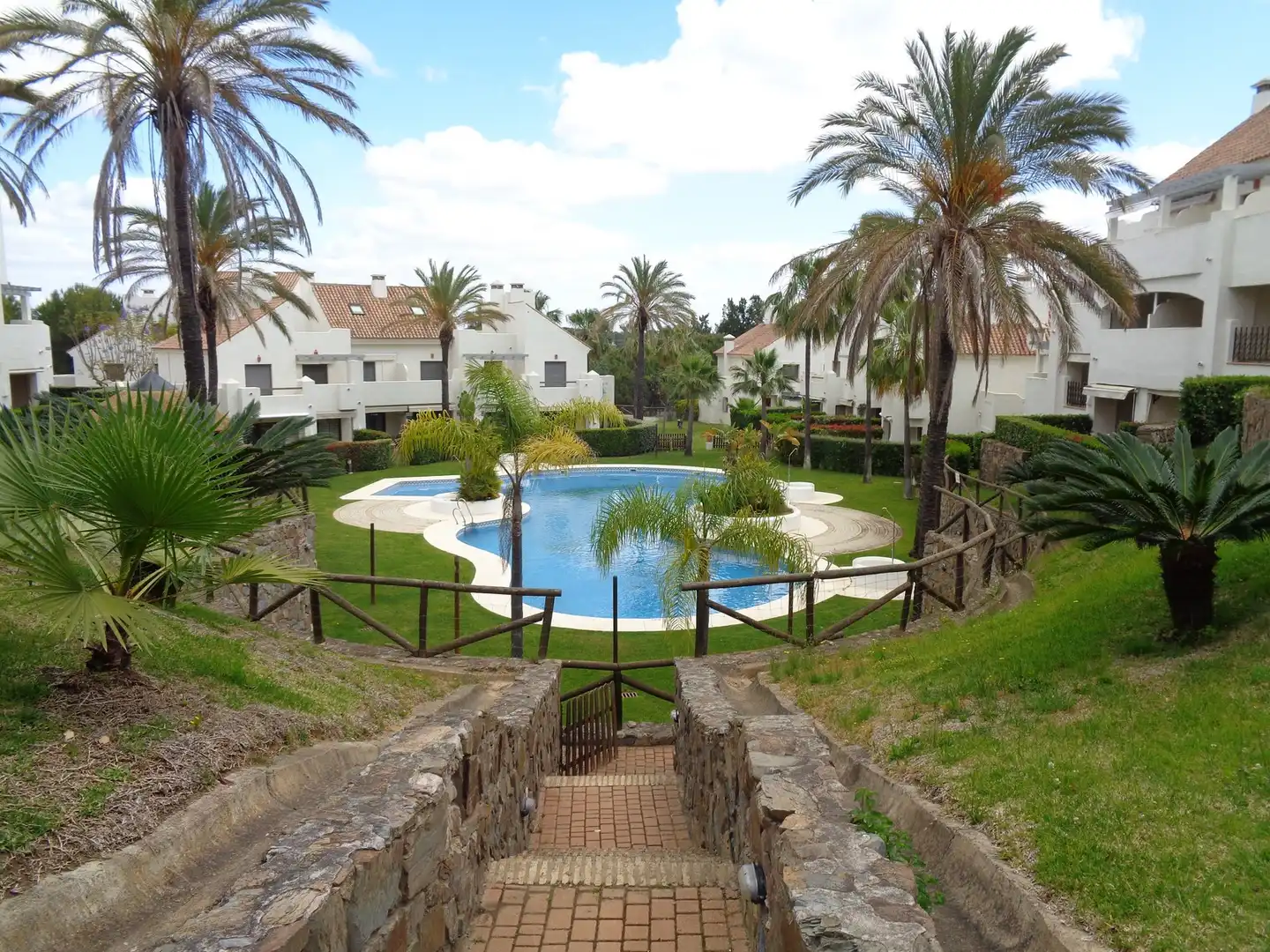 Garden of Houses for sale in Islantilla  with Air Conditioner, Private garden and Terrace