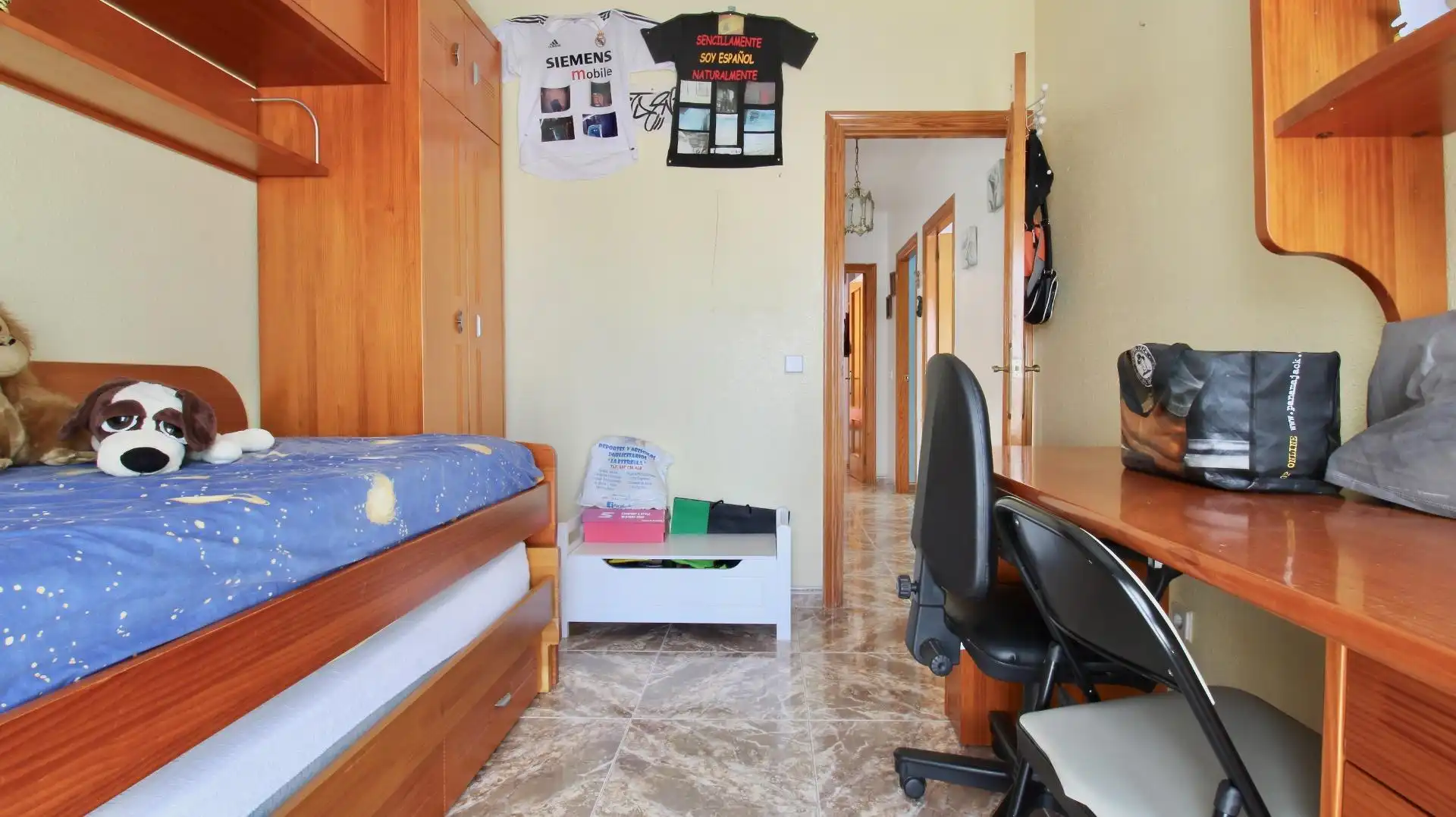 Habitación de Casa adosada en venta en Roquetas de Mar con Aire acondicionado, Terraza y Trastero