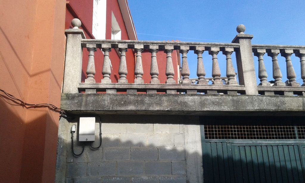 Vista exterior de Casa o xalet en venda en Muros amb Traster