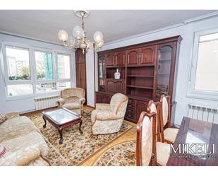 Living room of Flat to rent in Santander  with Heating, Parquet flooring and Furnished