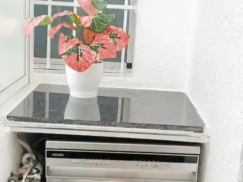 Kitchen of Flat for sale in Cartagena  with Air Conditioner and Balcony