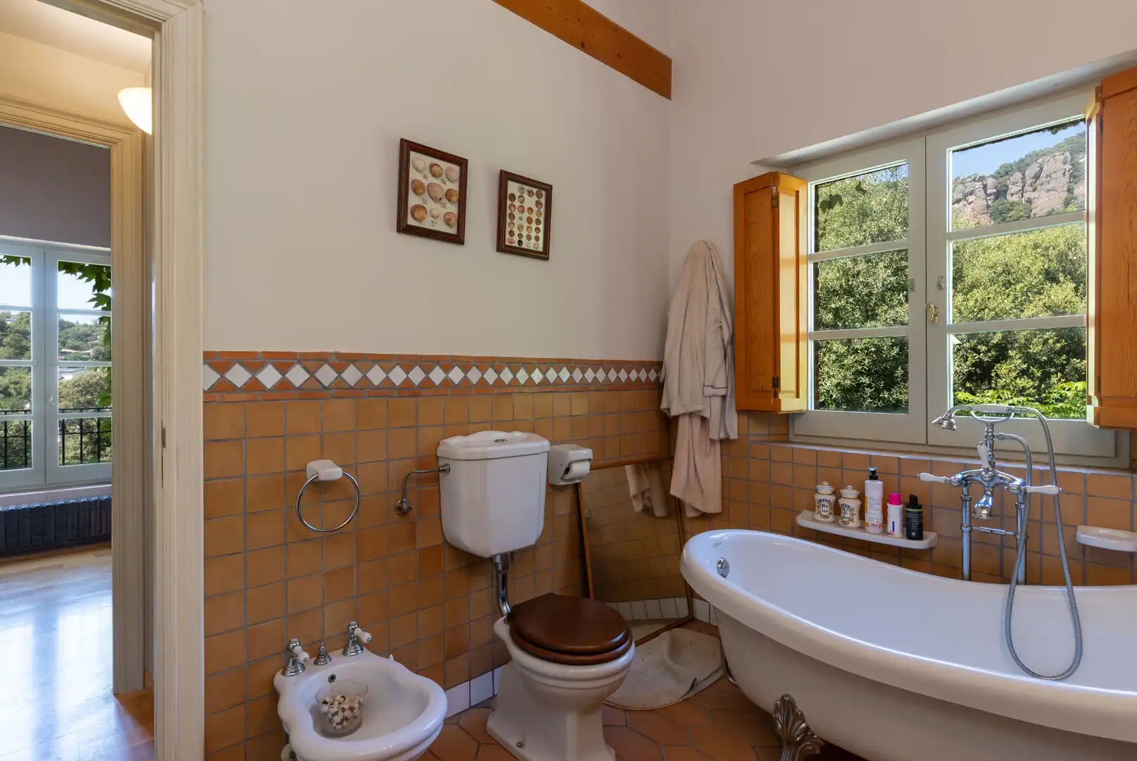 Badezimmer von Haus oder Chalet zum Verkauf in Matadepera mit Privatgarten und Schwimmbad