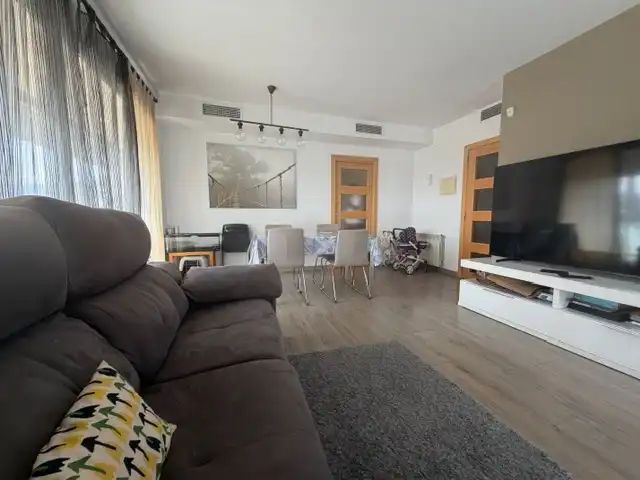 Living room of Flat for sale in Terrassa  with Air Conditioner, Heating and Storage room