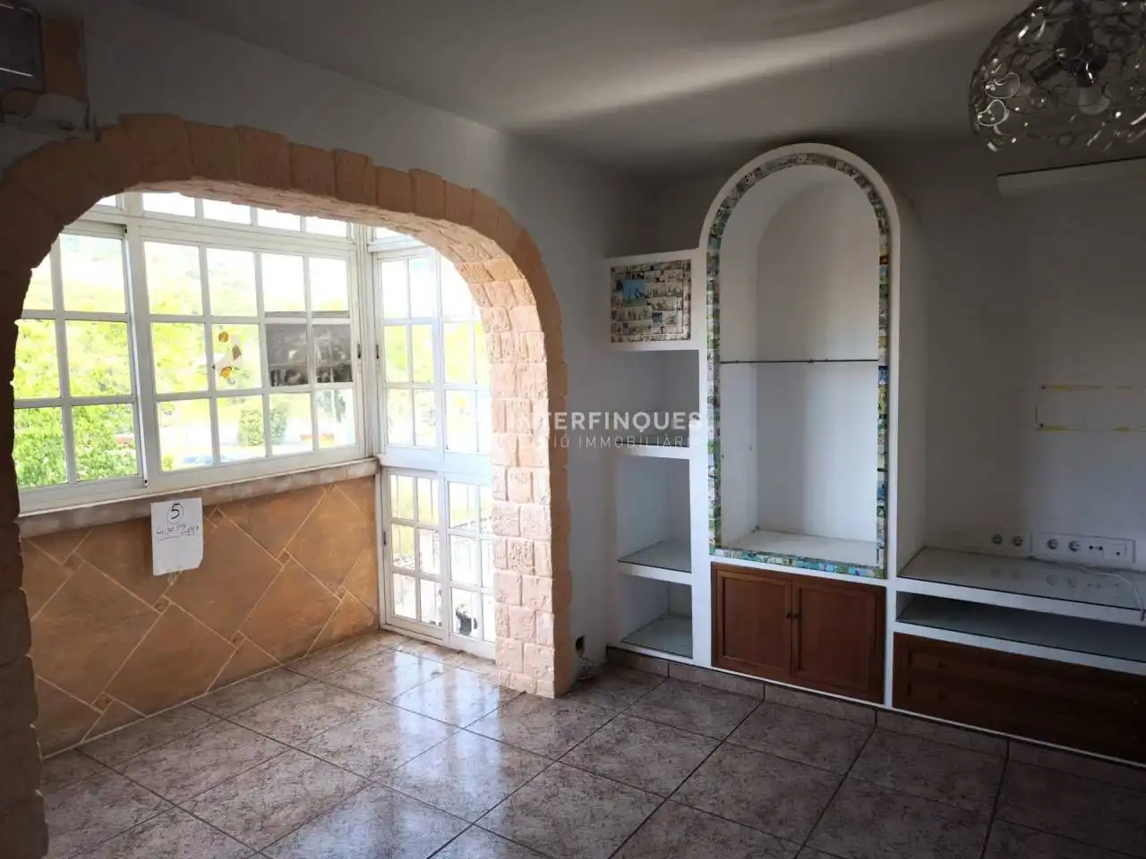 Schlafzimmer von Wohnung zum Verkauf in Badalona mit Balkon
