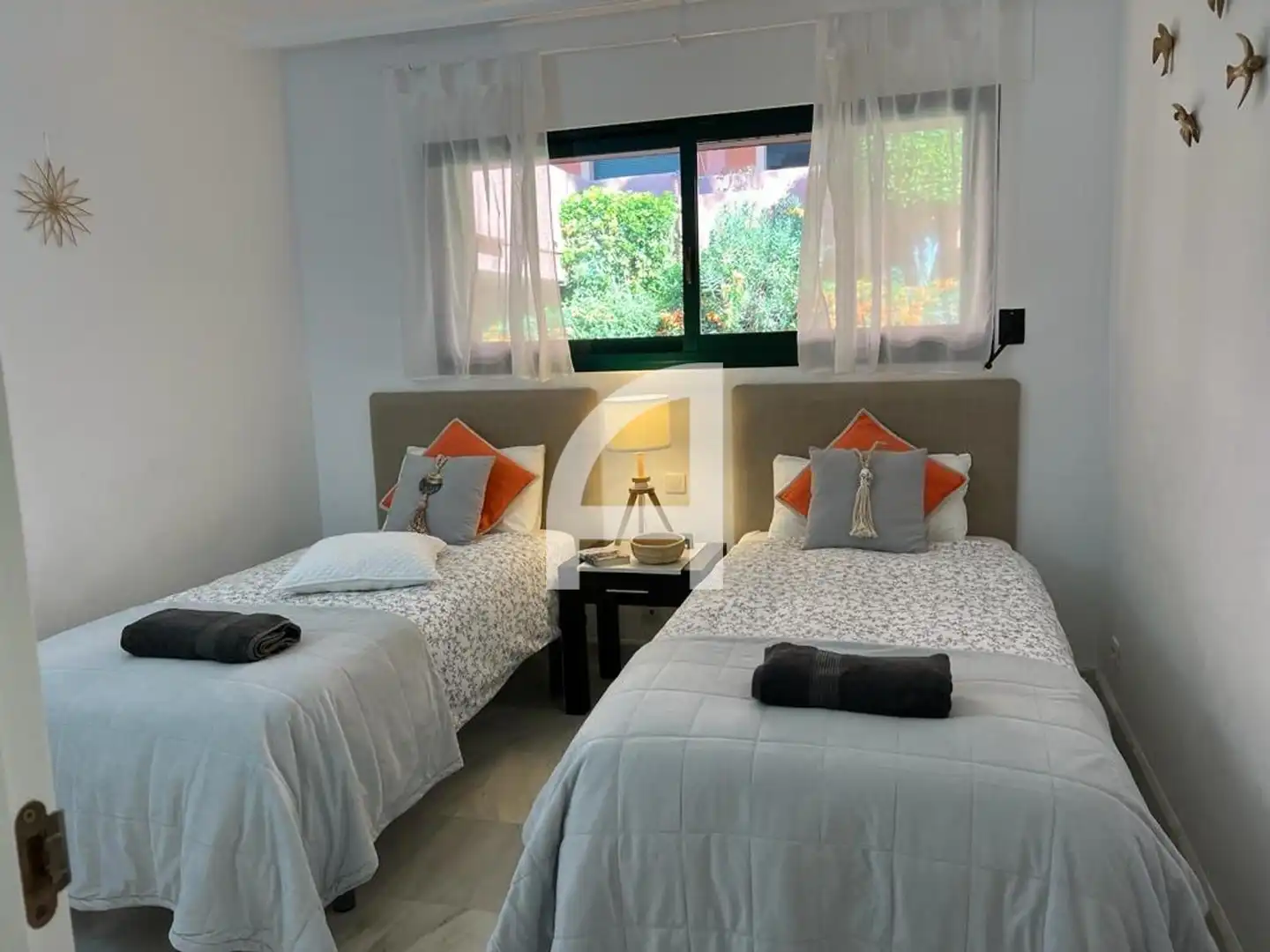 Bedroom of Flat for rent in Marbella  with Air Conditioner, Heating and Swimming Pool