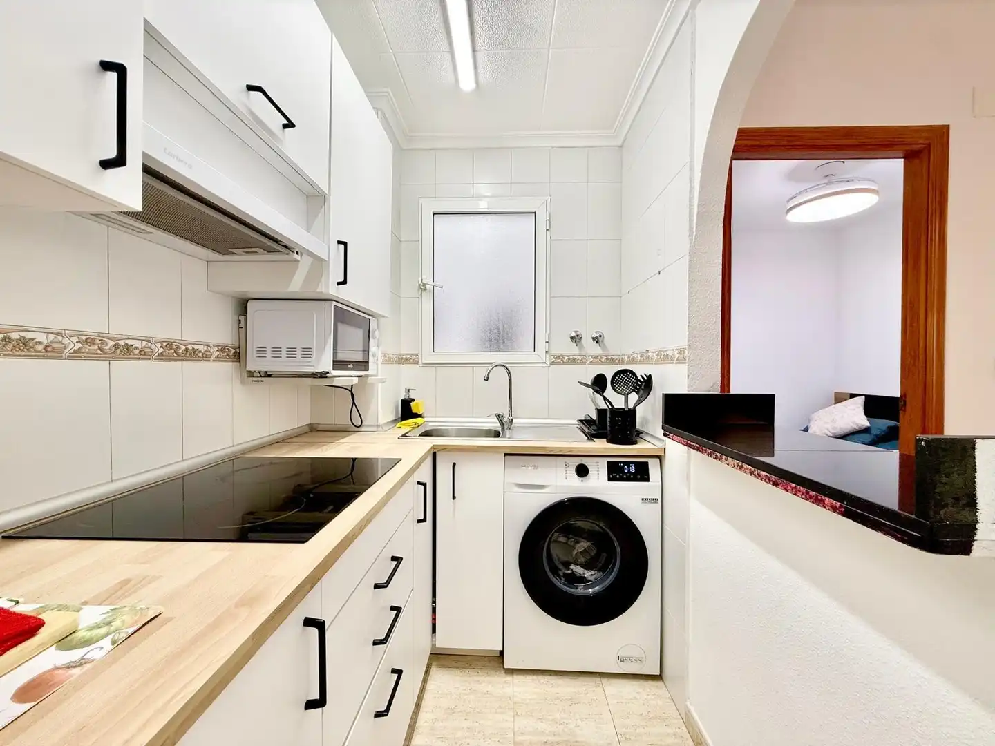 Küche von Wohnungen zur Miete in Torrevieja mit Heizung, Terrasse und Schwimmbad