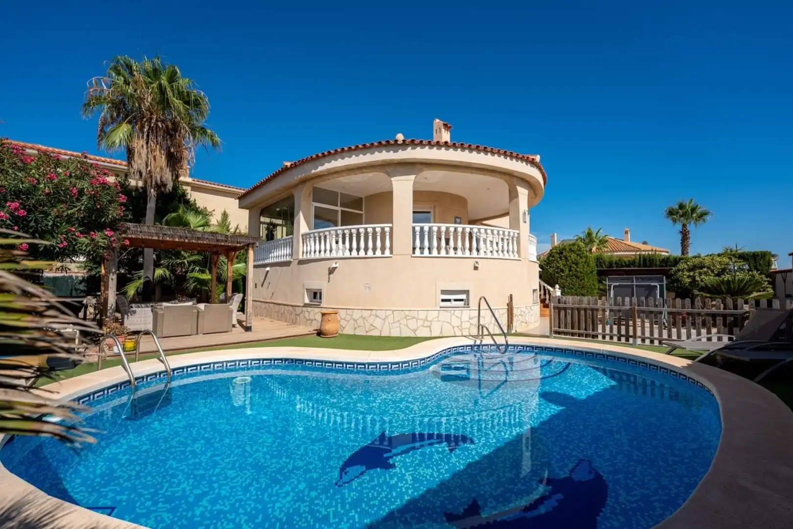 Swimming pool of Houses for sale in Ciudad Quesada