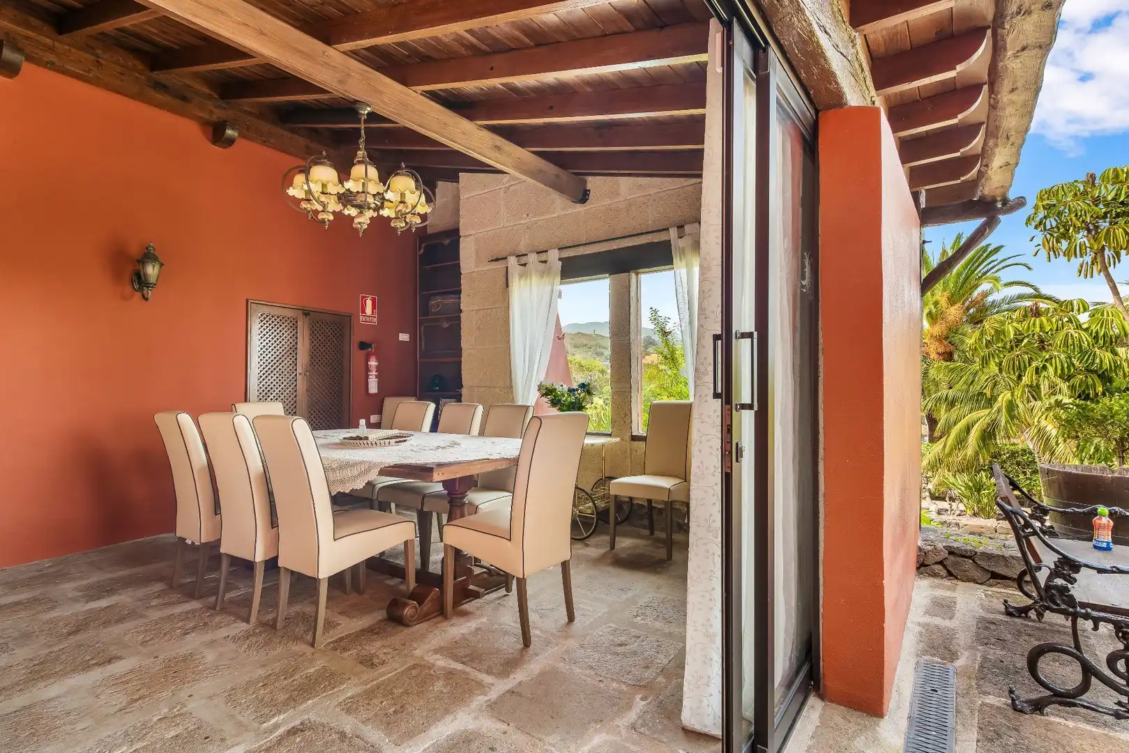 Esszimmer von Haus oder Chalet zum Verkauf in Tacoronte mit Heizung, Privatgarten und Terrasse