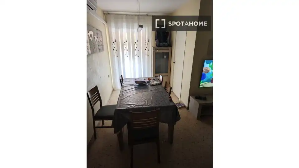 Comedor de Piso para compartir en Valencia con Aire acondicionado, Calefacción y Terraza