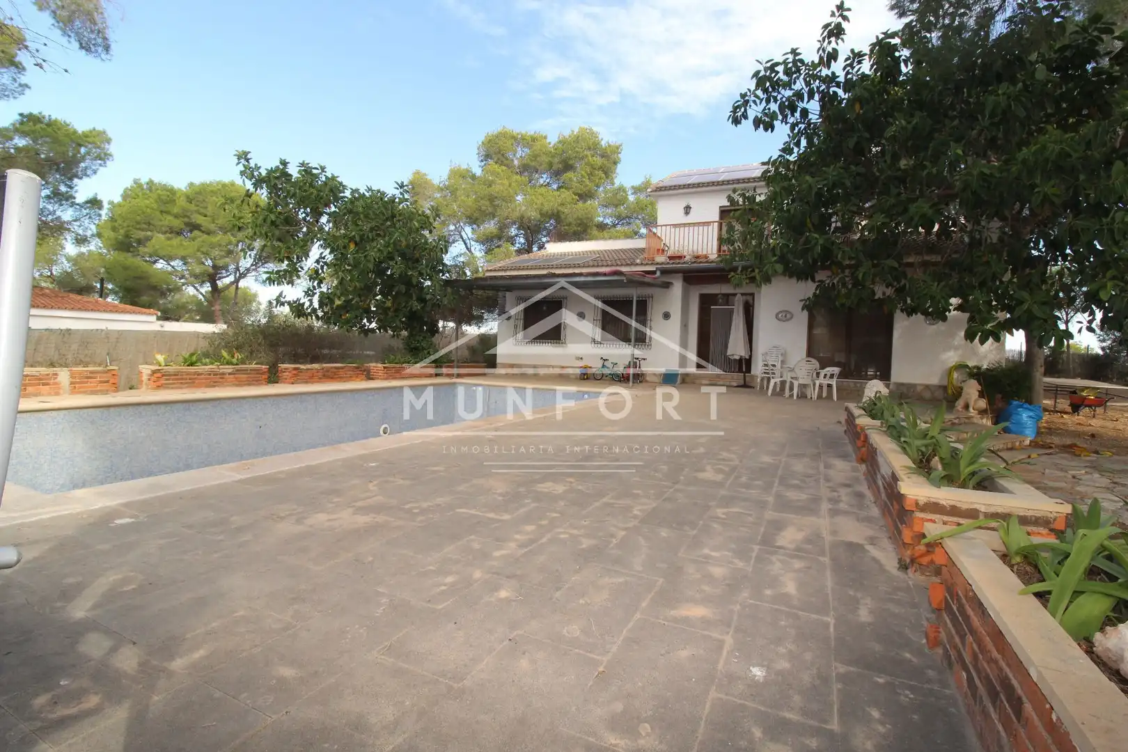 Jardí de Casa o xalet en venda en Pilar de la Horadada amb Jardí privat, Terrassa i Traster