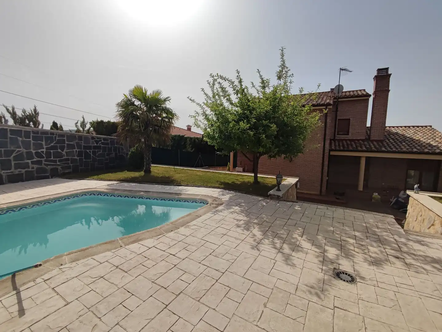 Piscina de Casa o chalet en venta en Villalobón con Calefacción, Jardín privado y Terraza