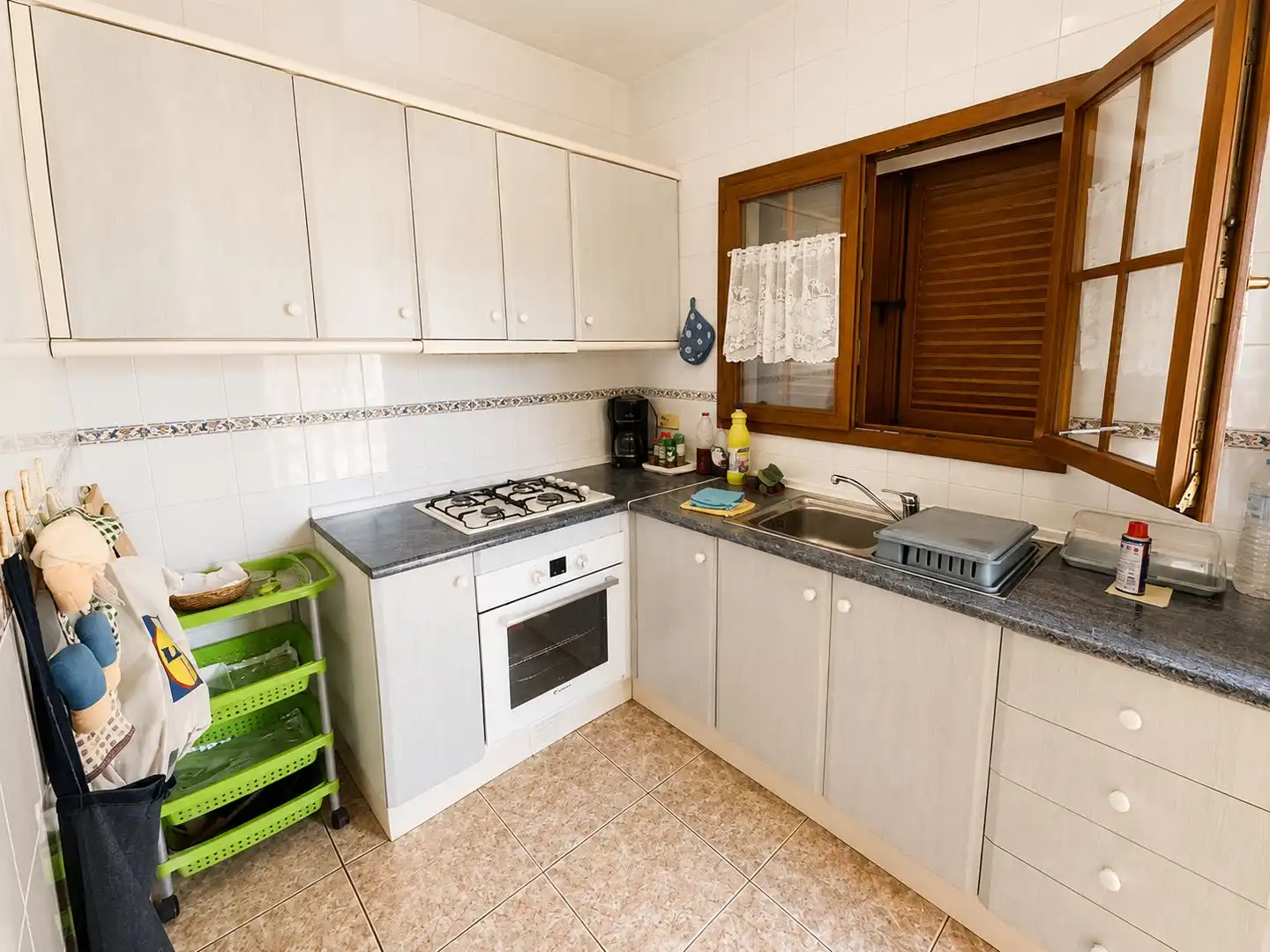 Kitchen of Houses for sale in Calpe / Calp  with Air Conditioner, Heating and Private garden