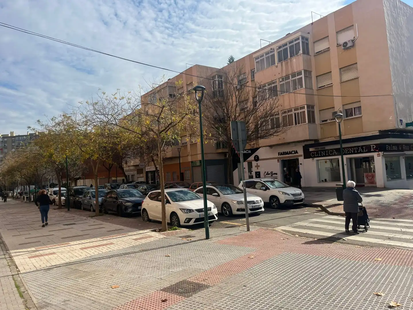 Vista exterior de Pis en venda en Málaga amb Aire condicionat