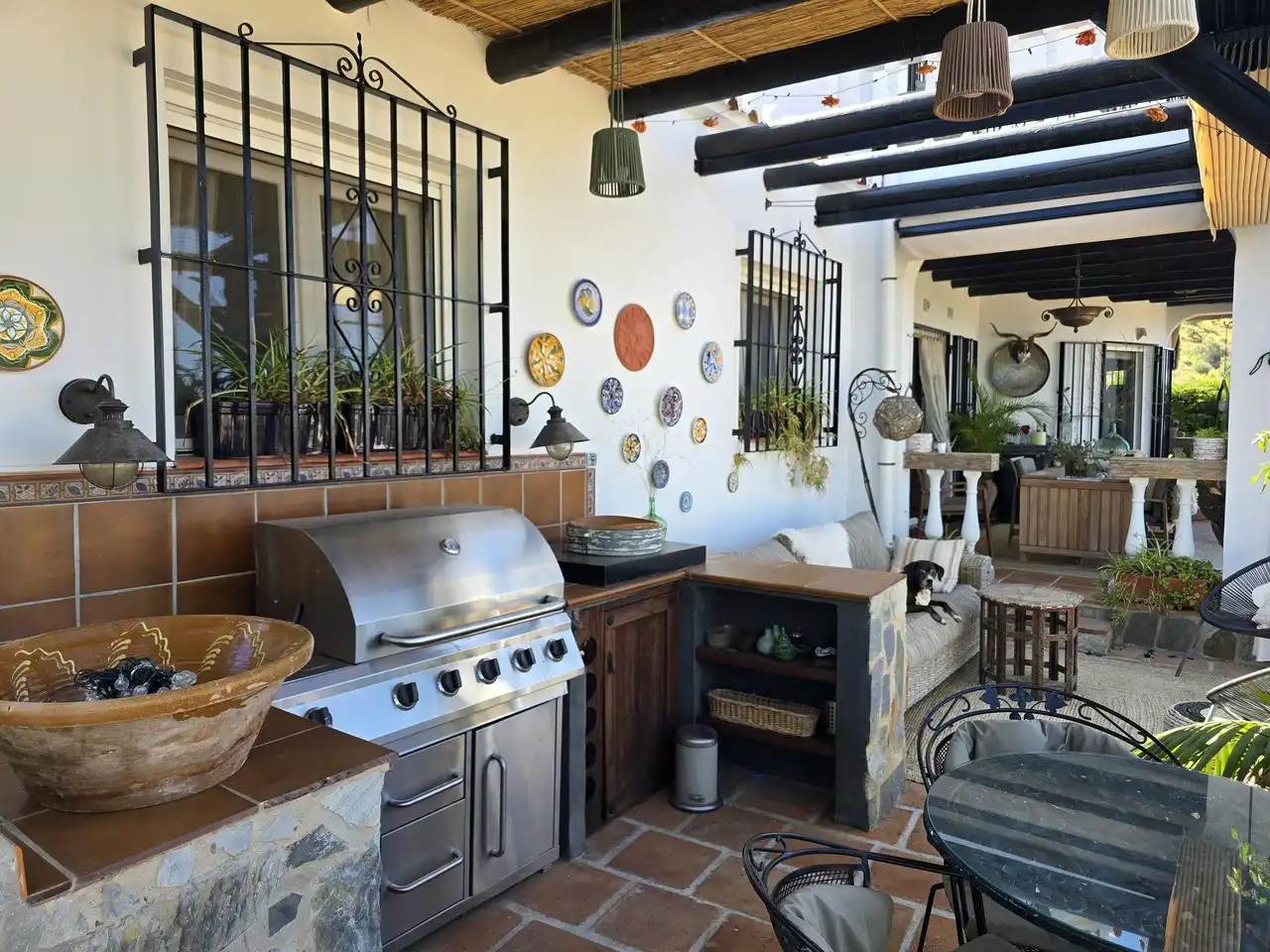 Terrassa de Casa o xalet en venda en Canillas de Aceituno amb Aire condicionat, Terrassa i Piscina