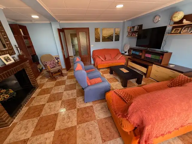 Sala de estar de Casa o chalet en venta en Alzira con Aire acondicionado, Jardín privado y Terraza