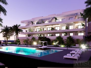 Attique avec piscine à vendre à Balcón de Finestrat - Terra Marina