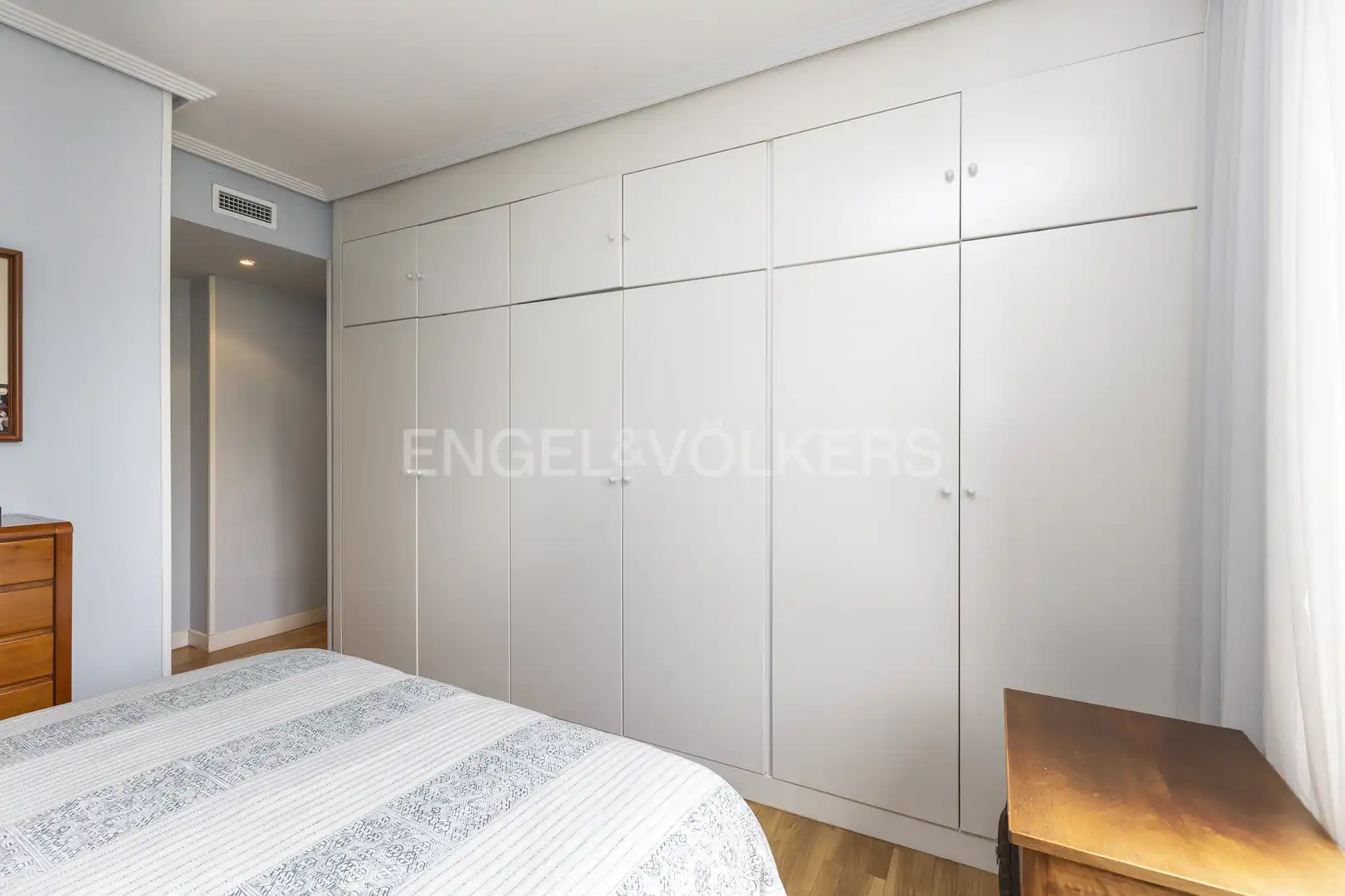 Schlafzimmer von Maisonette zur Miete in La Moraleja mit Klimaanlage, Heizung und Privatgarten