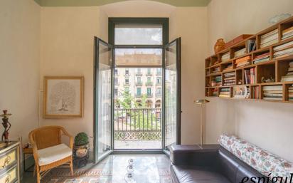 Bedroom of Flat for sale in Girona Capital  with Air Conditioner and Terrace