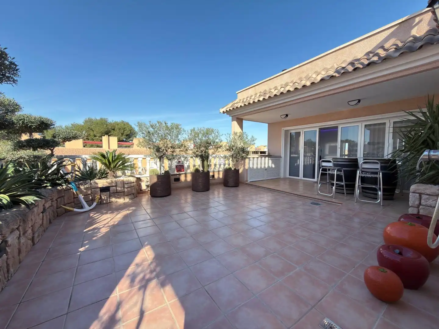 Terrace of Apartments for sale in Orihuela  with Air Conditioner, Private garden and Storage room