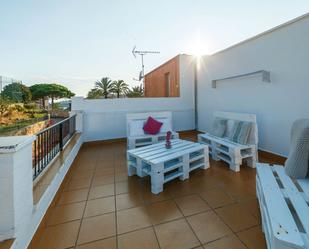 Terrace of Flat to rent in Sant Feliu de Guíxols  with Heating, Terrace and Furnished