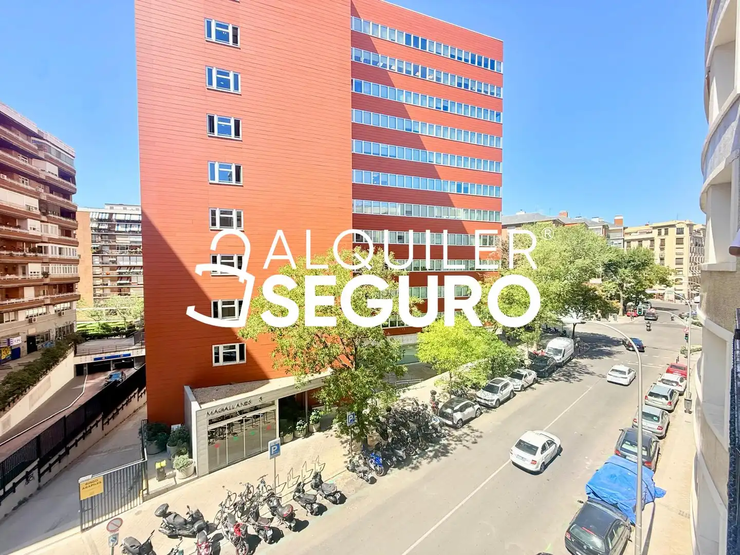 Exterior view of Flat for rent in Madrid  with Air Conditioner and Heating
