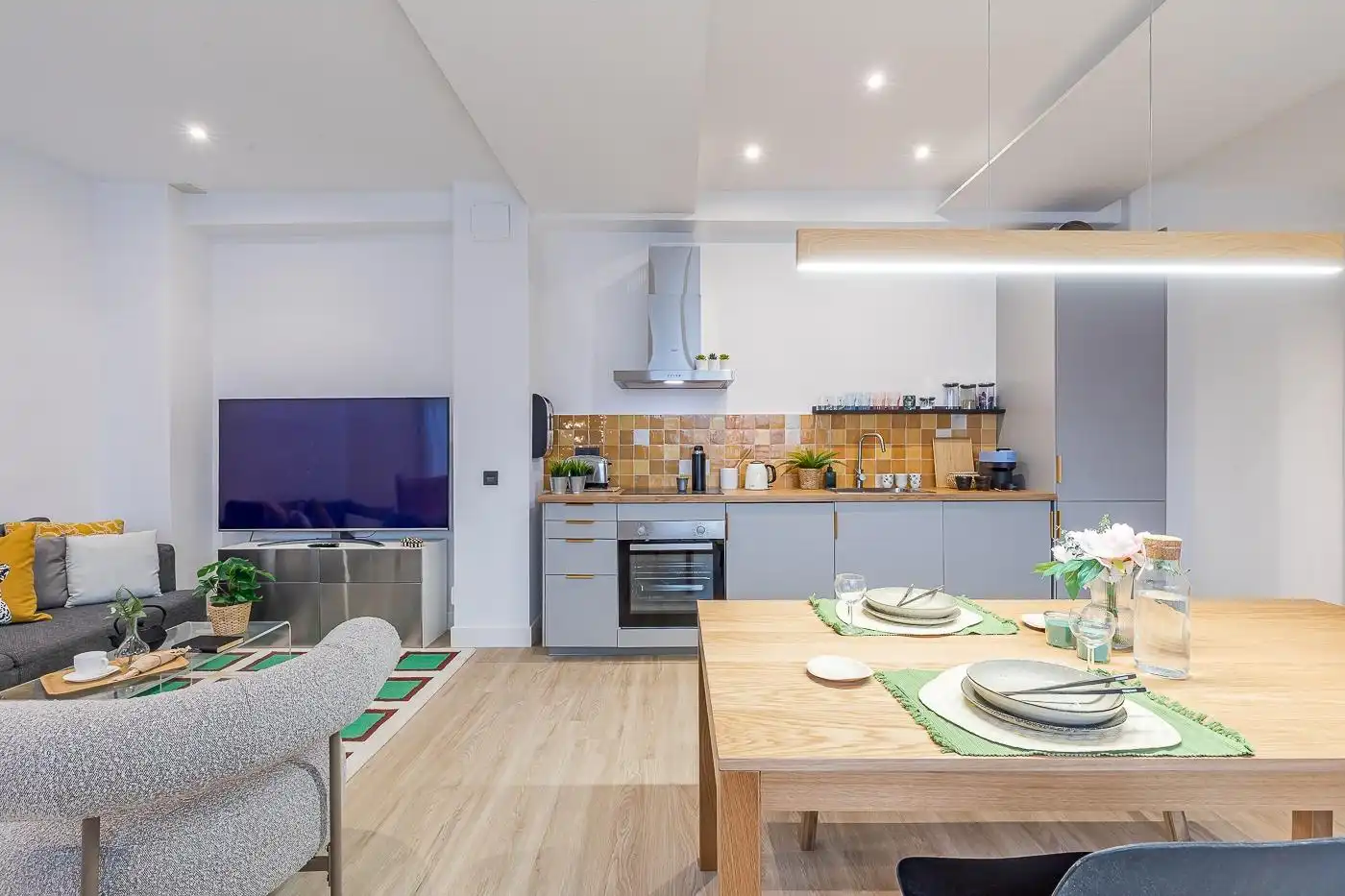 Cuina de Apartament en venda en Madrid amb Aire condicionat, Calefacció i Moblat