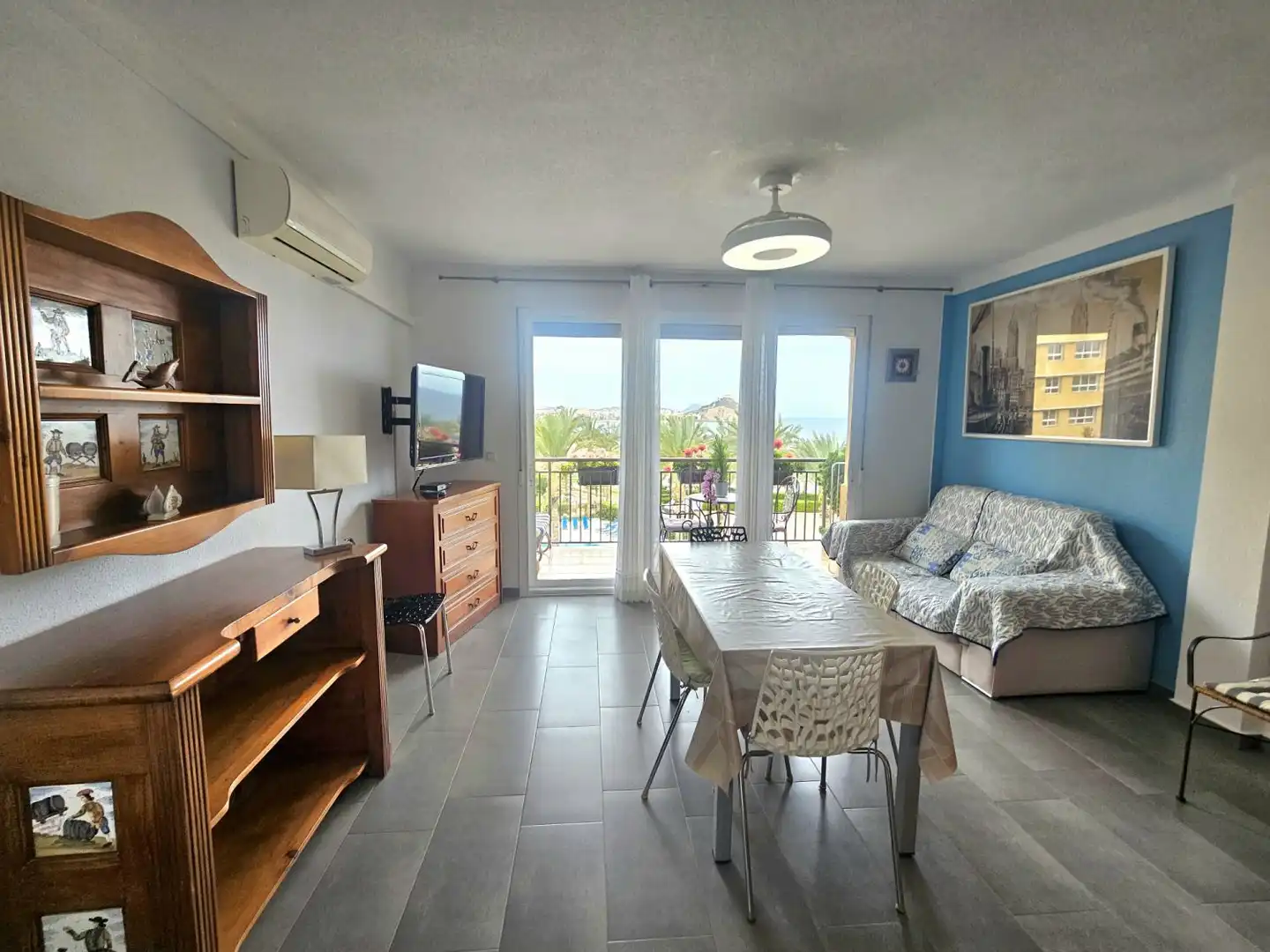 Living room of Apartments for rent in Águilas  with Terrace and Community pool