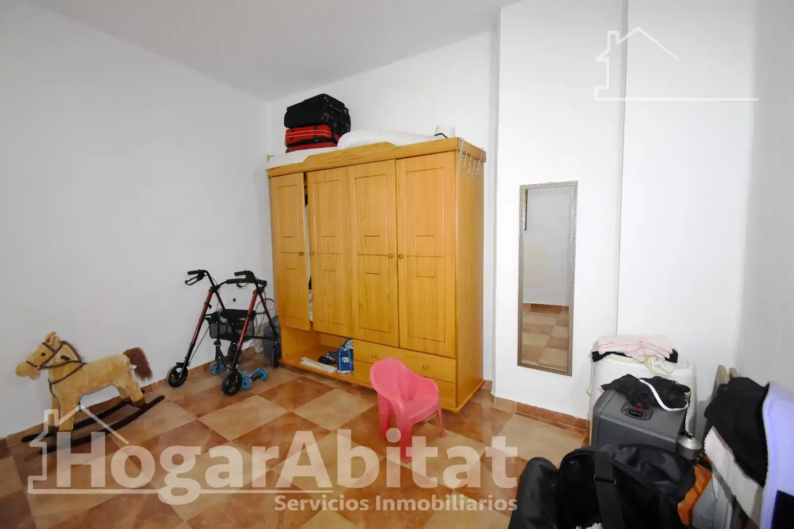 Bedroom of Flat for sale in Alzira  with Air Conditioner, Heating and Terrace