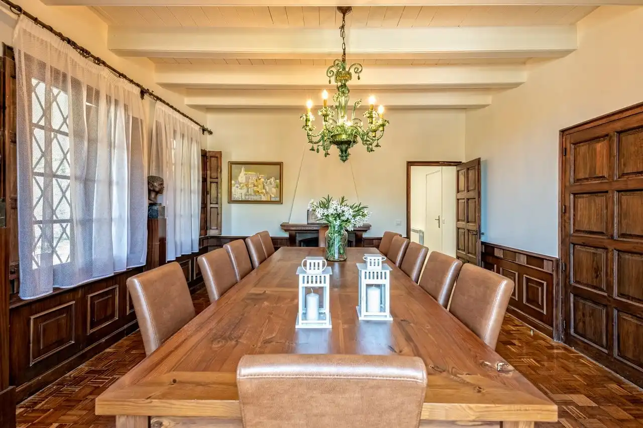 Dining room of Houses for sale in Palafrugell  with Heating, Terrace and Swimming Pool