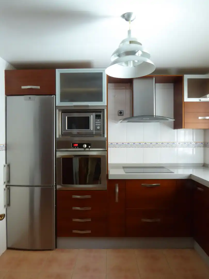 Cocina de Casa adosada de alquiler en Alhaurín de la Torre con Aire acondicionado, Terraza y Amueblado