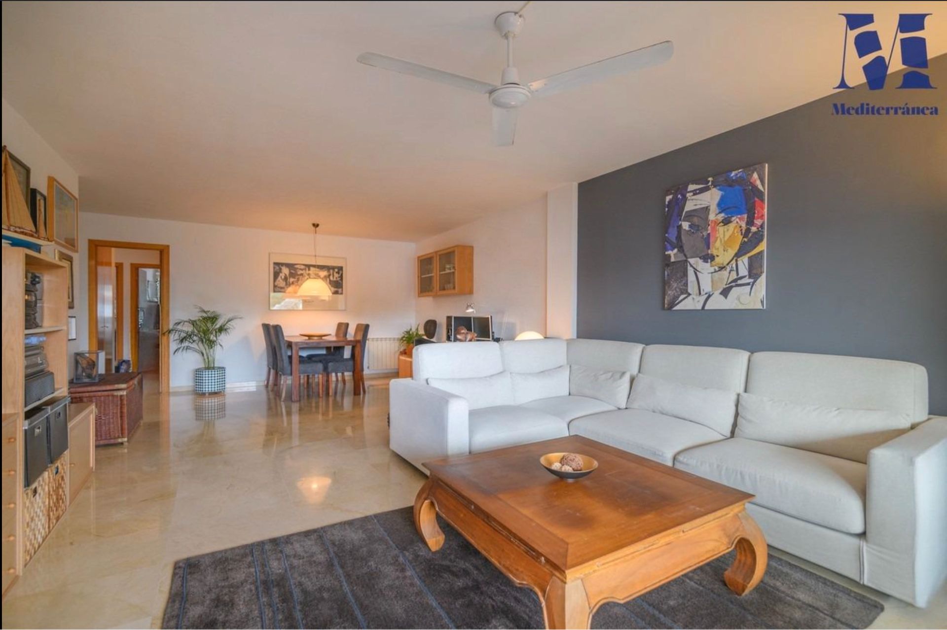 Living room of Flat for sale in Castelldefels  with Air Conditioner, Heating and Terrace