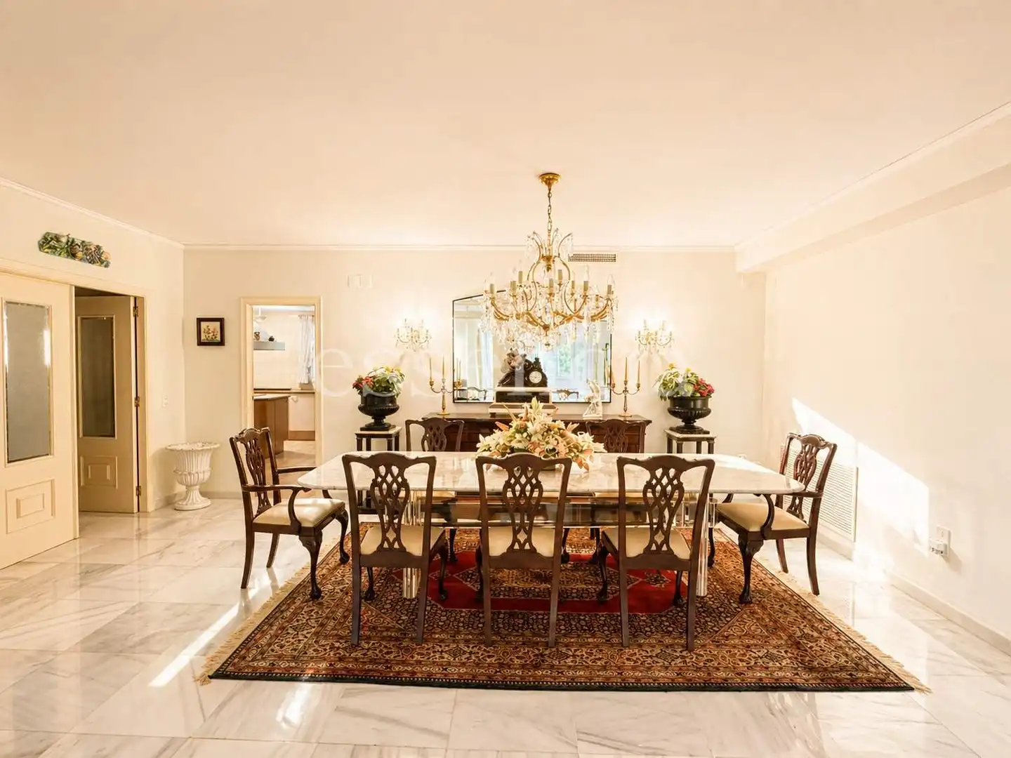Dining room of Houses for sale in Gandia  with Terrace, Swimming Pool and Balcony