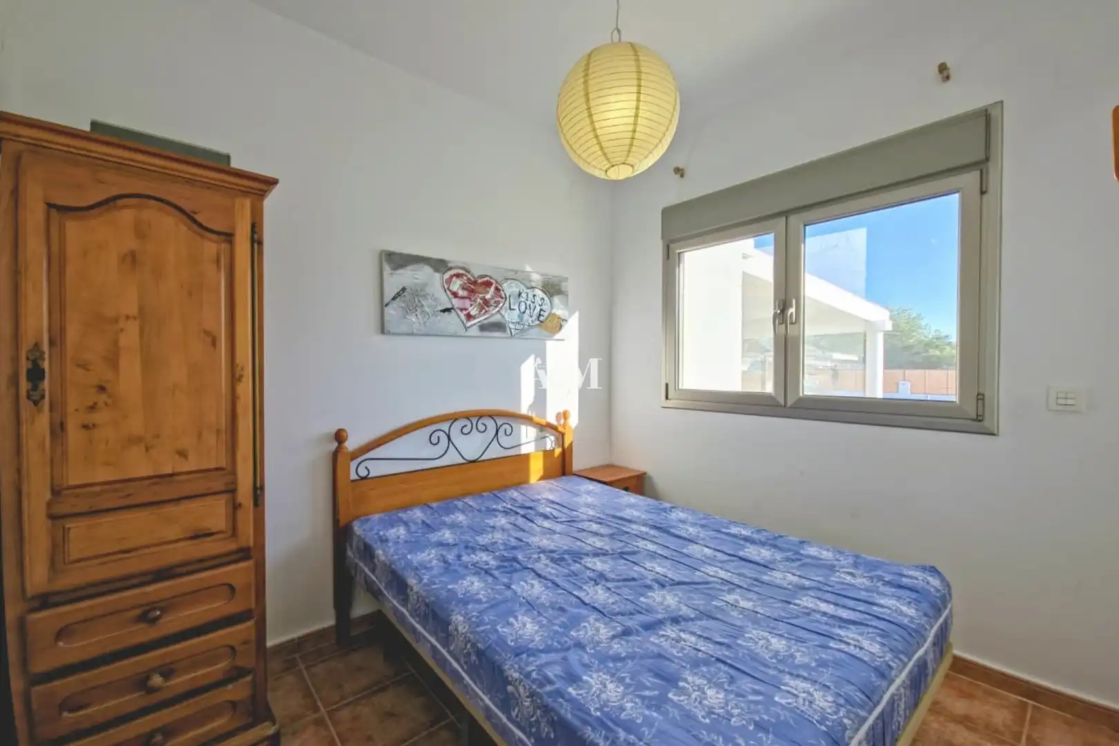 Dormitori de Casa o xalet de lloguer en Pilar de la Horadada amb Aire condicionat, Calefacció i Jardí privat