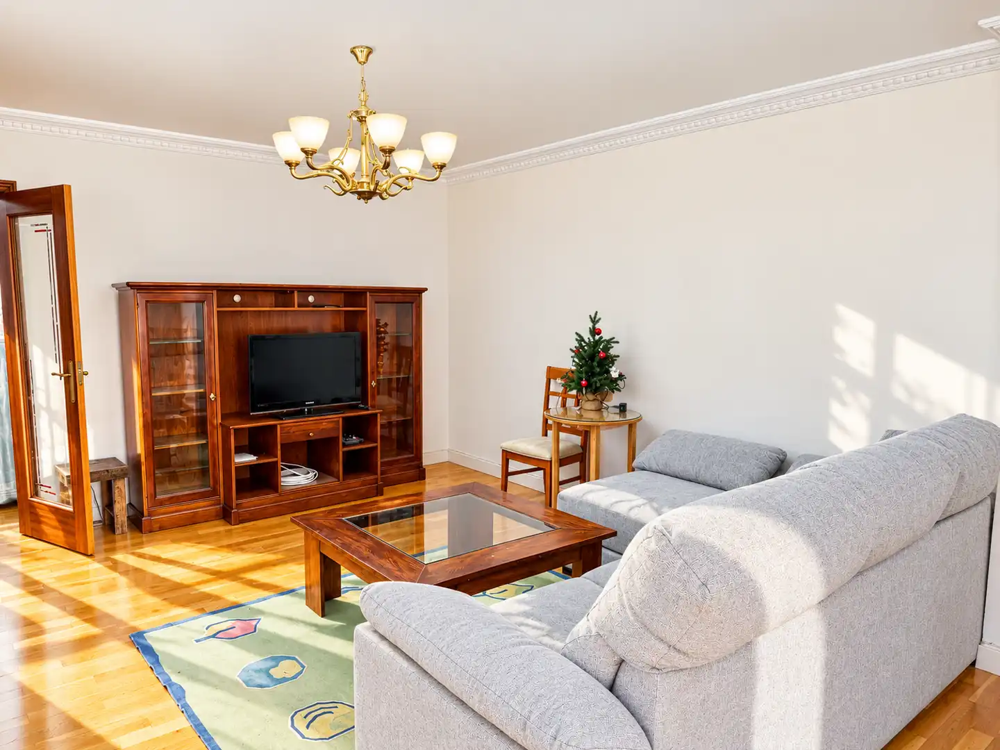 Sala d'estar de Pis en venda en Valladolid amb Calefacció i Terrassa