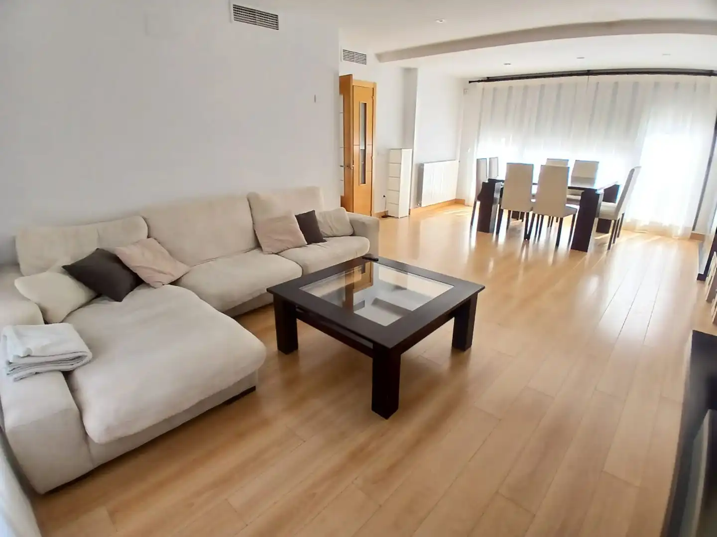 Living room of Houses for sale in Parla  with Heating, Private garden and Storage room