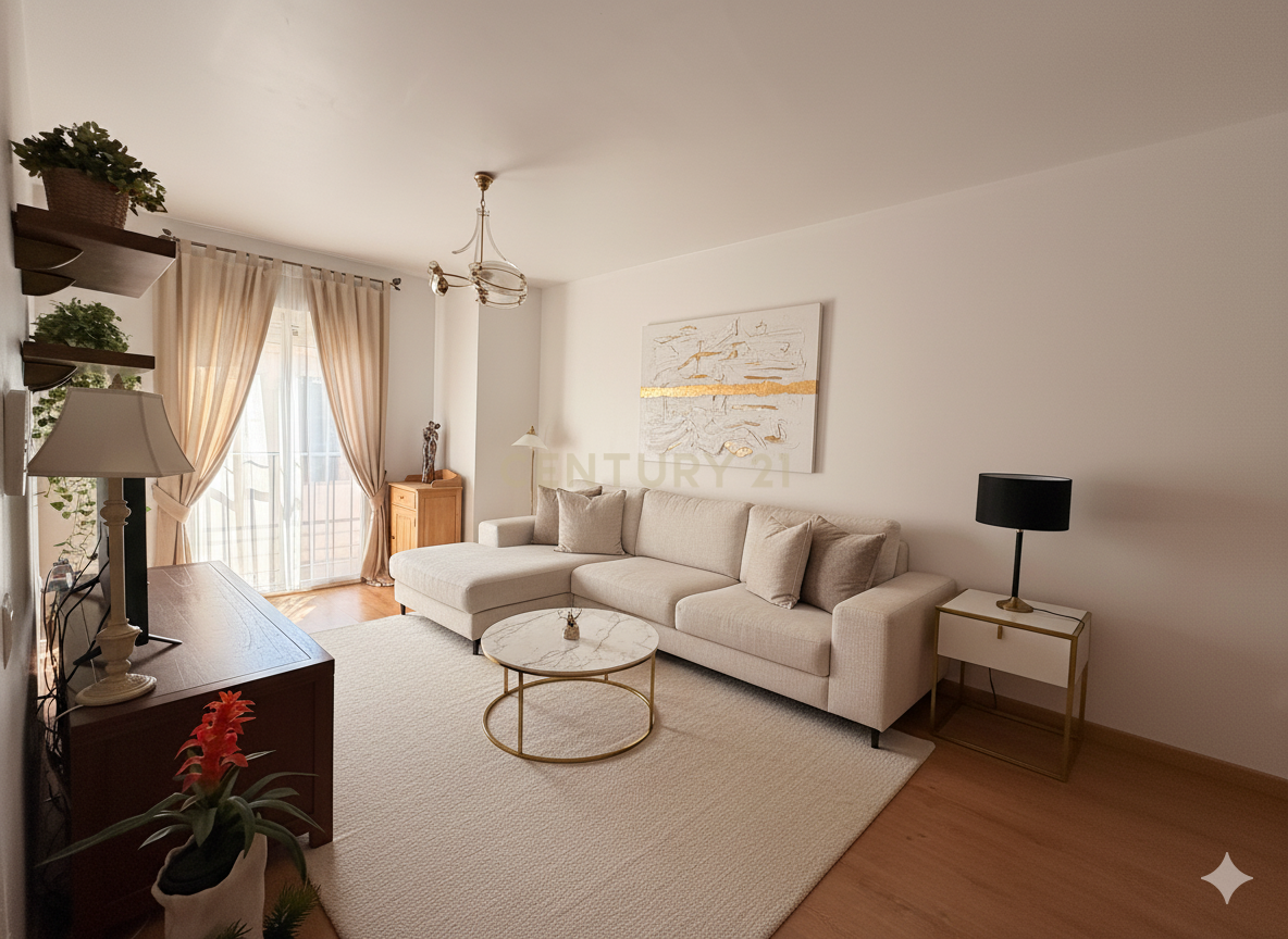 Sala d'estar de Apartament en venda en Málaga Capital amb Aire condicionat, Traster i Forn